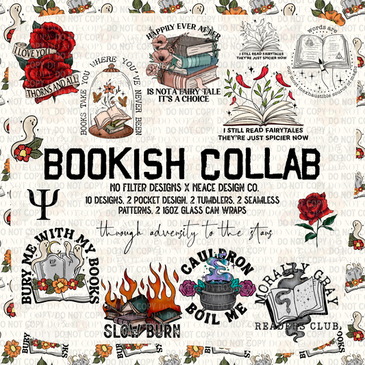 Bookish Collab Digital Design Bundle